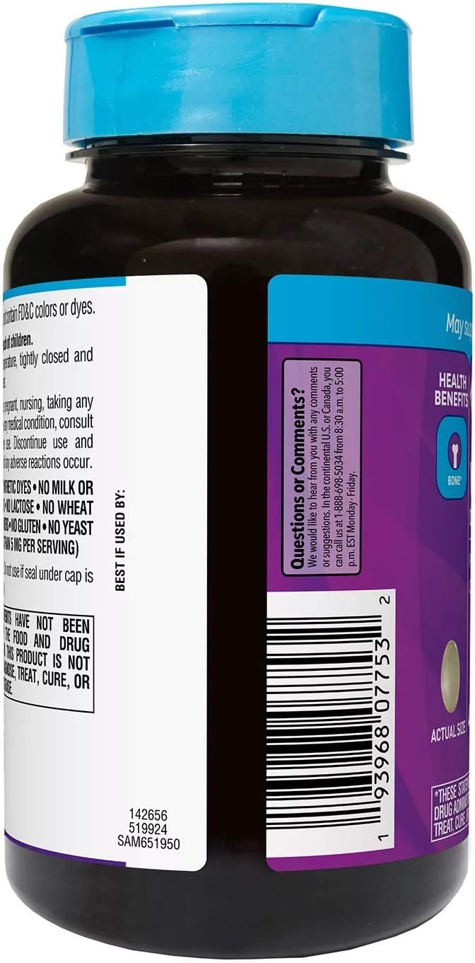 Member's Mark Vitamine D3 50 mcg (2000 UI) Complément Alimentaire (400 comprimés)