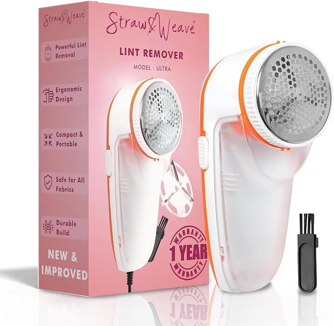 Lint Remover for Clothes | Lint Roller for Clothes | RUA Remover Machine | Electric Lint Remover | 1 Year Warranty (New & Improved)