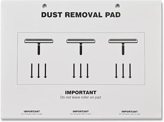NEWISHTOOL Cleanroom Dust Removal Pad Self Sticky Paper - 30 Sheets | Dirt Lint Free Paper, Safe Collector Tool, Anti-Static Roller Cleaning Mat, No Adhesive Residue, for Electronics Industry
