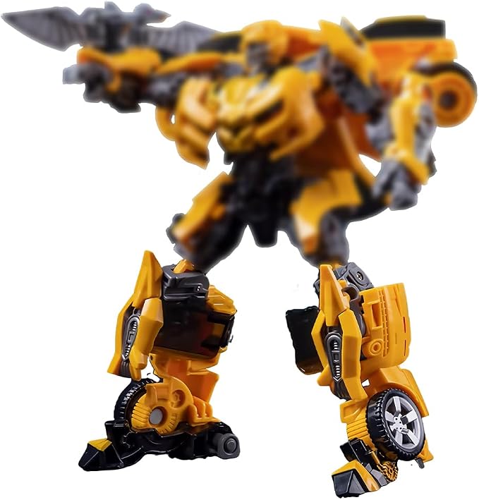 WAIKYTOY Deformation Toys, Deformation Robot Toy Character Action Figure Car Model 8.6 Inches with Accessories, Suitable for Ages 6 and Up for Boys Kids