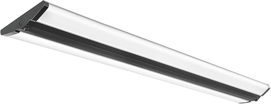 FAITHSAIL 4FT LED Wraparound Light Fixture Ceiling Mount, Ultra Slim 50W LED Garage Light Flush Mount, 4000K Neutral White, 5500 Lumens, Fluorescent Fixtures Replacement, 1 Pack
