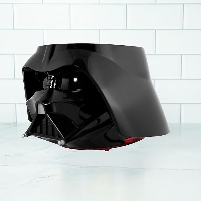 Uncanny Brands Star Wars Darth Vader Halo Toaster - Lights-Up and Makes Lightsaber Sounds