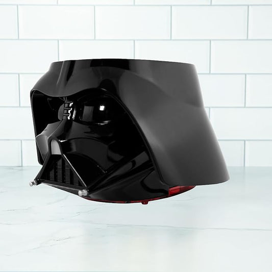 Uncanny Brands Star Wars Darth Vader Halo Toaster - Lights-Up and Makes Lightsaber Sounds