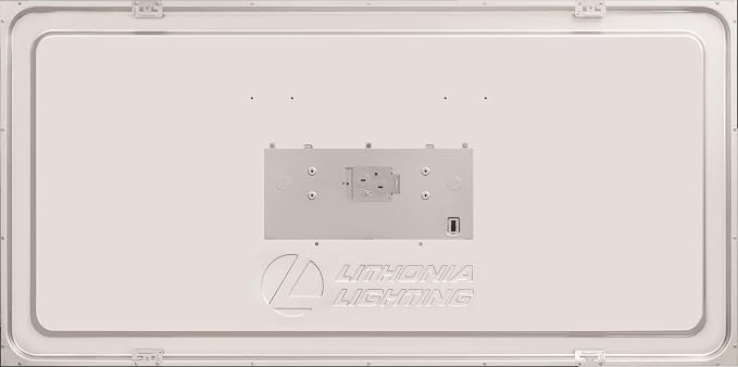 Lithonia Lighting CPANL 2x4 LED Flat Panel Light, 2 Ft. x 4 Ft. LED Light Panel, Ceiling Lighting Fixture, 4000/5000/6000 Adjustable Lumens, 3500K/4000K/5000K Switchable CCT, White