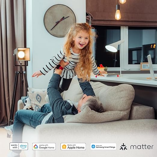 Leviton Decora Smart Switch, Wi-Fi 2nd Gen, Neutral Wire Required, Works with Matter, My Leviton, Alexa, Google Assistant, Apple Home/Siri & Wired or Wire-Free 3-Way, D215S-1RW, White (Pack of 2)