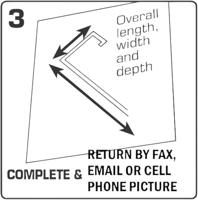 Wrap Around Replacement Light Cover | Clear Prismatic Acrylic | Wraparound Ceiling fixture Cover | Size: 47-3/4"(L) x 9" (W) x 1-3/8" (H) | (CRITICAL MEASUREMENT: width between hooks: 8-1/4")