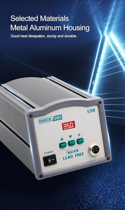 Sunshine 205 Electric Soldering Iron Station 150W High-Frequency Current Smart Power LeadFree Soldering Station Welding RepairTool