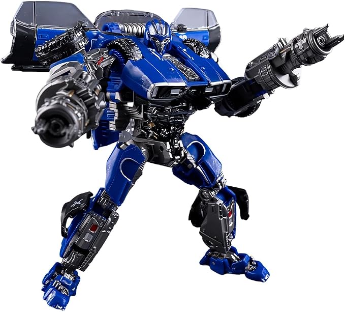 Deformation Robot Action Figure, 6.4-Inch Deformation Toy Car Model with Accessories, for Kids Boys Girls