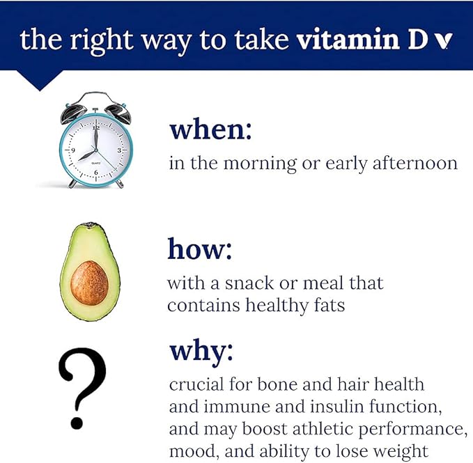 The Vitamin Shoppe Vitamine D3 5000 UI - Santé des os, immunitaire et cellulaire | Gélules de cholécalciférol | 100 gélules | Sans gluten