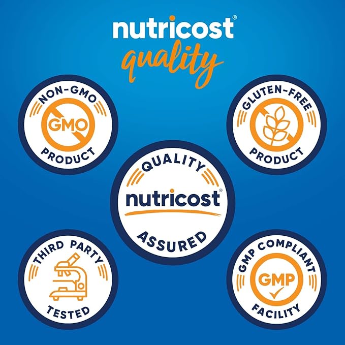 Nutricost Niacine (Vitamine B3) 500mg, 240 Gélules - Avec Effet Flushing, Sans OGM, Sans Gluten