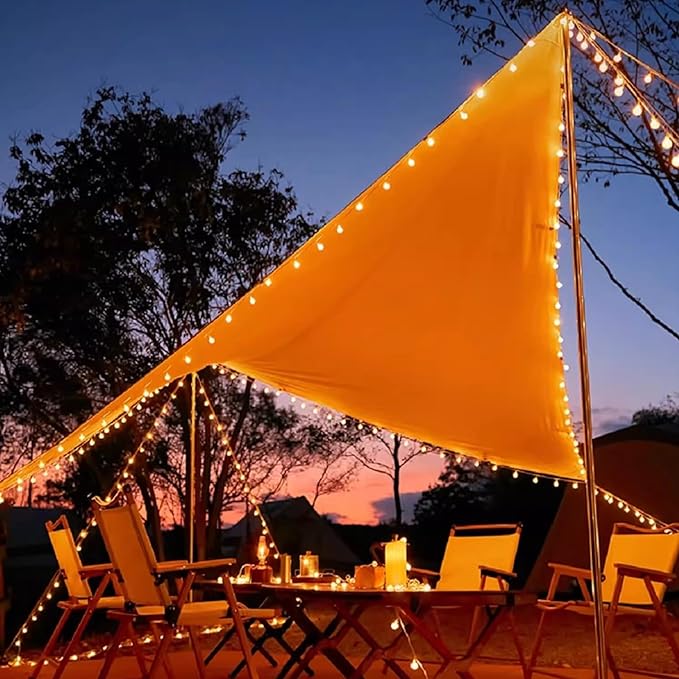 GTSYDING Bubble Globe String Lights USB Powered, 19.6 FT 40 LEDs 8 Modes Waterproof Hanging Crystal Ball Fairy Lights Remote for Indoor Bedroom Patio Party Decorations, Warm White