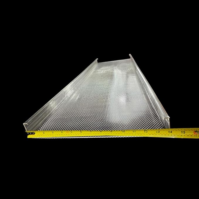 FP FLUOROLITEPLASTICS WE'VE GOT YOU COVERED Wrap Around Replacement Light Cover | Clear Prismatic Acrylic | Designed for 2 OR 4-Light wrap-Around Fixture (F-4077, 47-15/16″ (L) x 14.0″(W) x 2"(H))