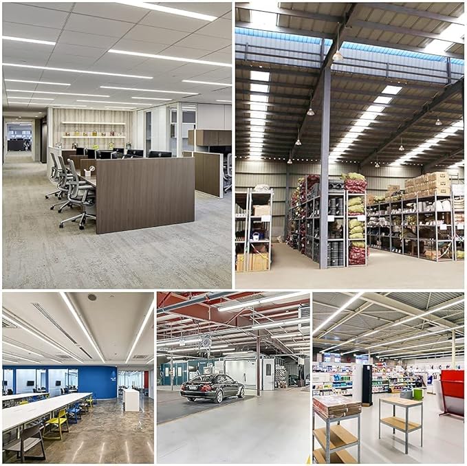 JESLED 8FT LED Bulbs, Single Pin Fa8 Base, 50W (130W Equiv.), 5000K Daylight, 6000LM, 8 Foot T8 T10 T12 LED Tube Lights, 96'' LED Replacement for Fluorescent Light, ETL Listed, Ballast Bypass, 12 Pack