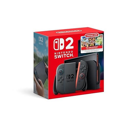 Nintendo Switch™ 2: Choose Your Game Bundle + Samsung microSD Express Card – 256GB Switch™ 2