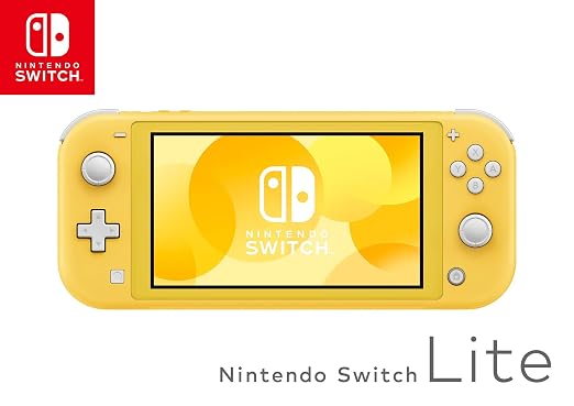 Nintendo Switch Lite Handheld Gaming Console - Yellow (HDH-001) (Renewed)
