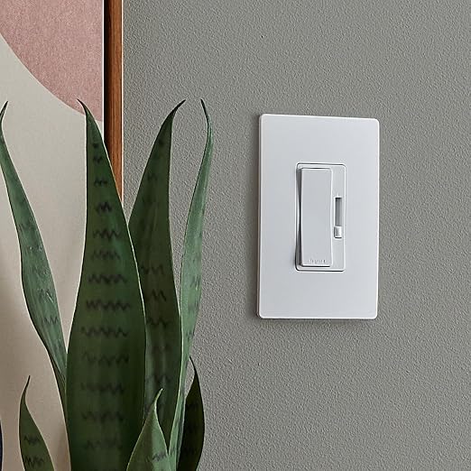 Legrand Radiant 150-Watt Single-Pole/3-Way LED Advanced Dimmer Light Switch, Flicker-Free Dimmer for Dimmable LED Bulbs, White, 10 Pack