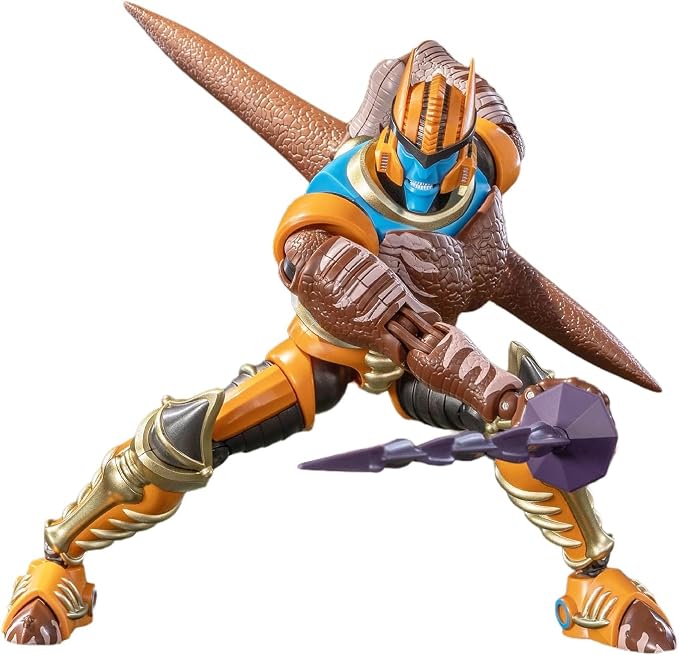YOLOPARK Transformers Beast Wars Dinobot Action Figure,AMK Series 7.87 Inch Highly Articulated Transformer Toys with Eye Effect & Spinning Sword,No Converting