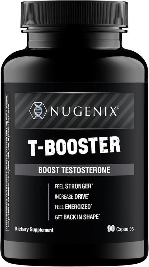 Nugenix T Booster - Free Testosterone Booster Supplement for Men, 90 Count