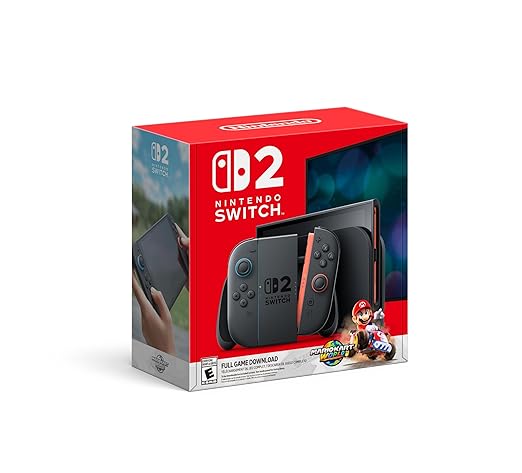 Nintendo Switch 2 + Mario Kart World Console Bundle (Renewed)