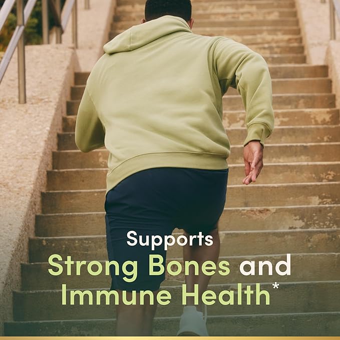 Nature's Bounty Vitamine D3 2000 UI|Soutient la santé immunitaire, l'absorption du calcium et la solidité des os|Essentiel pour des os sains|Sans OGM, sans gluten, 350 gélules, 1 dose par jour pour une santé quotidienne (Lot de 2)