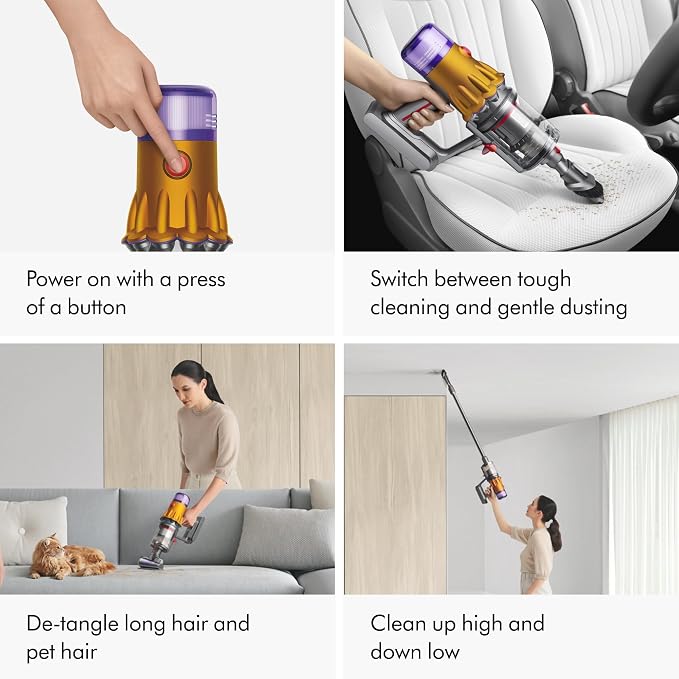 Dyson V12 Detect Slim Cordless Vacuum (Renewed Premium)