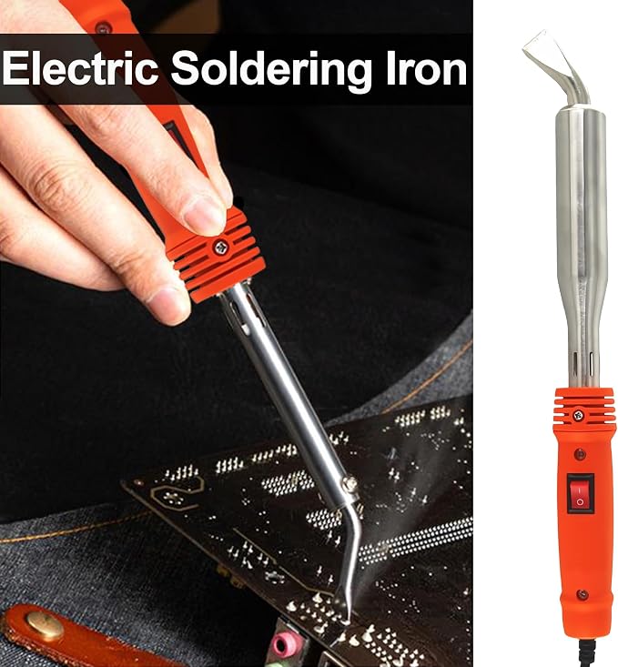 100W Electric Soldering Iron Quick-Heated Soldering High Power Welding Electronic Repair Tools, 110V