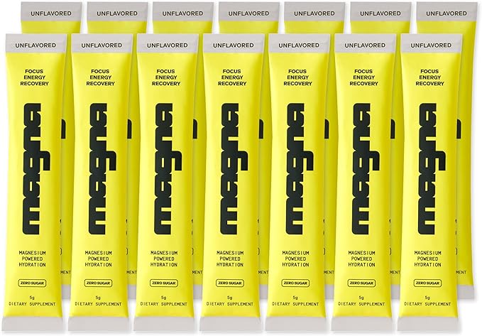 マグナ電解質パウダードリンクミックス 水分補給、エネルギー、集中力サポート マグネシウムL-トレオナート、ナトリウム、カリウム、ビタミンD、B6、B12配合 砂糖不使用 無香料 14回分
