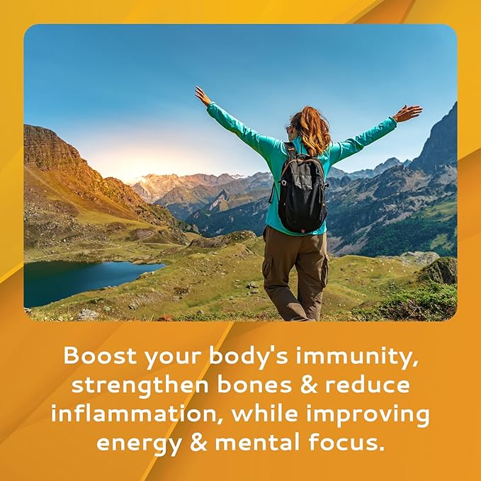 Bandes de vitamine D3 30 unités | Bandes de vitamine D3 orales solubles de 2000 UI | Fondent sur votre langue en 30 secondes | Goût menthe poivrée | Renforce l'immunité et améliore la concentration mentale avec la vitamine D3 2000