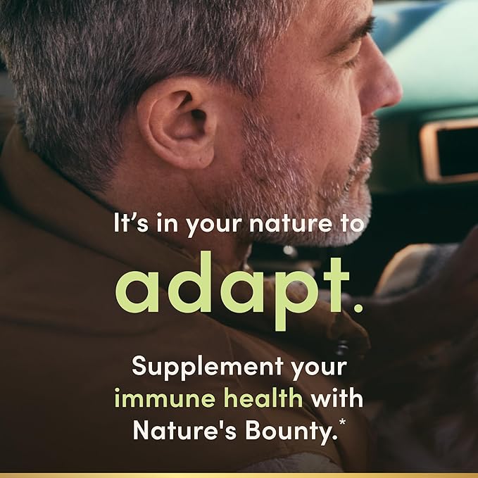 Nature's Bounty Vitamine D3 1000 UI, Soutien immunitaire, Aide à maintenir des os sains, 250 gélules à libération rapide (Lot de 3)