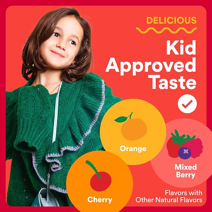 SmartyPants Complément alimentaire pour enfants – Multivitamines biologiques, probiotiques, oméga 3 (ALA), vitamines D3, C, B12, B6, A, K, zinc pour le soutien immunitaire, biotine, 3 saveurs de fruits, 120 gommes (30 jours d'approvisionnement)