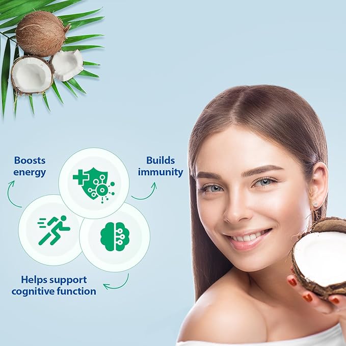 Huile de noix de coco vierge biologique Parachute Naturalz | Pour la cuisine, les cheveux, le corps et le bain de bouche | Pressée à froid | Non blanchie | Non raffinée | Non hydrogénée | Huile MCT | Certifiée USDA | 473 ml | Pot en verre