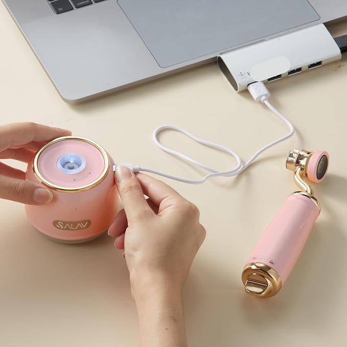 SALAV LR-900 Retro Edition Fabric Shaver and Lint Roller (Rose)