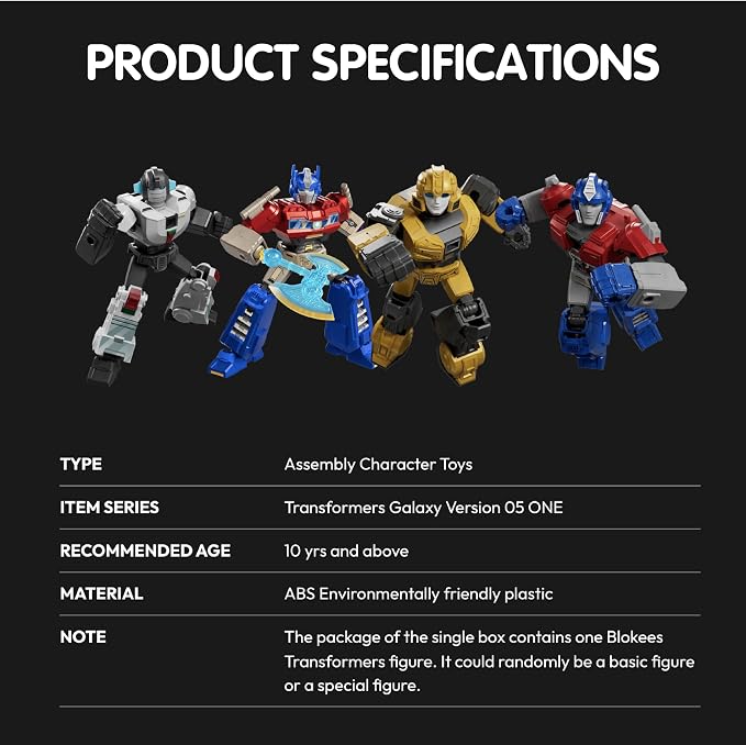 BLOKEES Transformers Galaxy Version 05 ONE