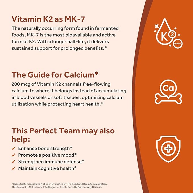 Doctor's Recipes Vitamin D3 K2, 10,000 IU, 200 mcg, MK-7, Strong Bone Density, Teeth, Immune, Heart Support, Energy, Calcium Absorption, No Soy & Gluten, Non-GMO, 120 Softgels