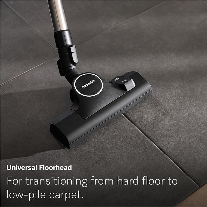 Miele Guard L1 Bagged Canister Vacuum Cleaner with AirClean Filter, Electro Plus Floorhead, AllTeQ Universal Floorhead, LED Display Panel, in Nordic Blue/Space Grey with Performance Pack