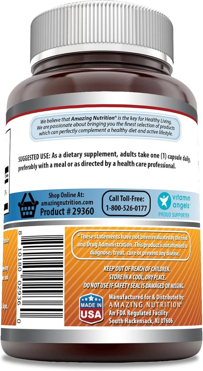 アメイジングフォーミュラズ リボフラビン 400mg 120カプセル 健康補助食品 | 非遺伝子組み換え | グルテンフリー | アメリカ製