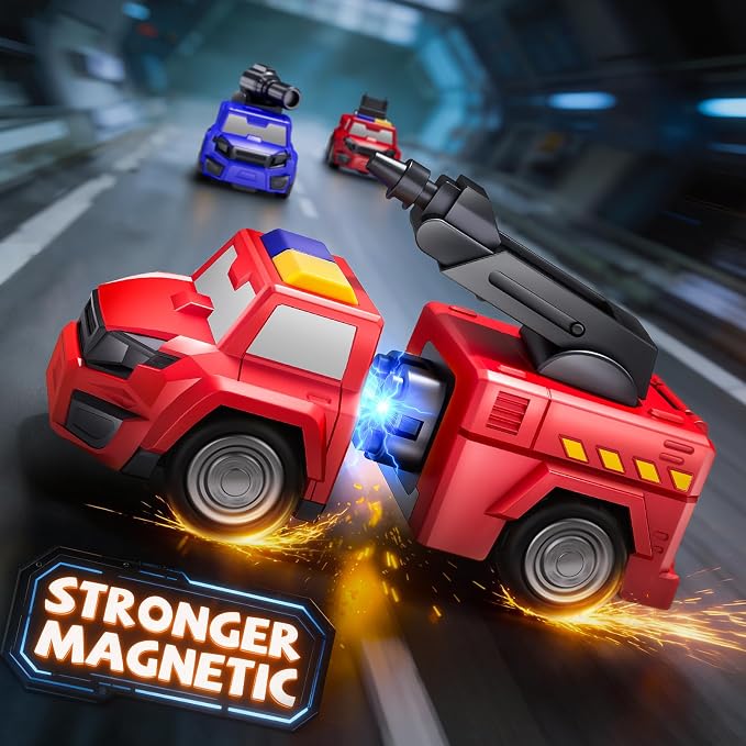 Gifts for 3 4 5 Year Old Boys, Toys for 3 4 5 Year Old Boys, 5-in-1 Transform Robot Toys for Boys 4-6, Easy DIY Assembly, 3 4 5 Year Old boy Birthday Gifts, Ideals Toys for Boys, Kids Toys