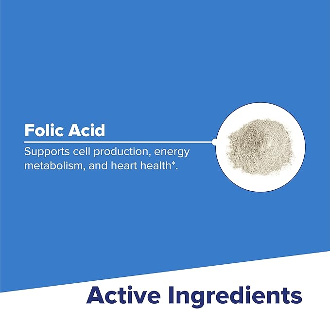 Superior Source Folic Acid 1200 mcg - Supports Heart, Immune & Nervous System - 100 Sublingual Tablets