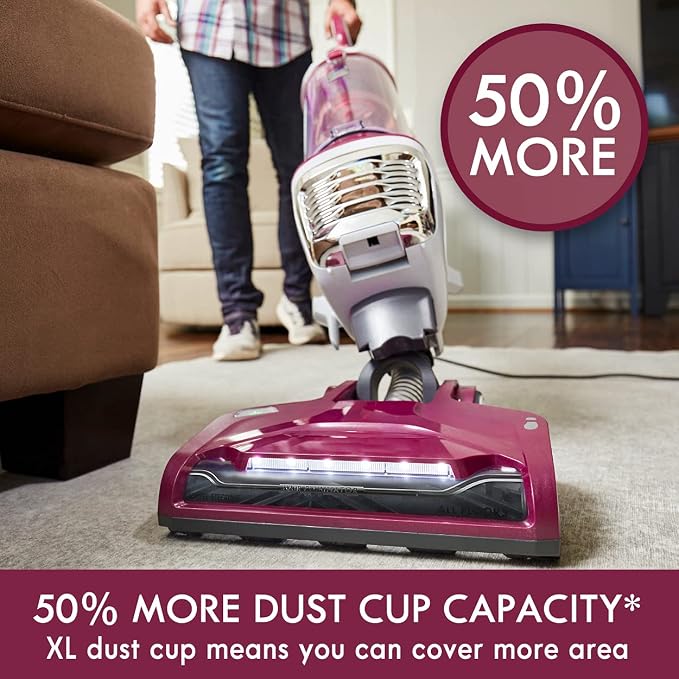Kenmore DU5092 Bagless Upright Vacuum, Wine, Lift-up Design | 2-Motor Power Suction, Hair Eliminator Brushroll, Pet Handi-Mate, 2L Capacity