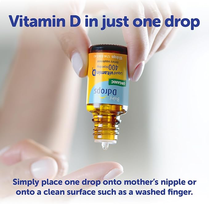 Ddrops ベビー 400 IU、ビタミンD、90滴 2.5mL (0.08液量オンス (1個))