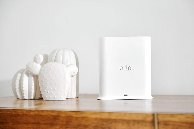 Arlo VMB5000 Ultra 2 SmartHub Compatible with Ultra, Ultra 2, Pro, Pro 2, Pro 3, Pro 4, Pro 5S, Pro 6, Essential 2 and 3 Cameras (Renewed)