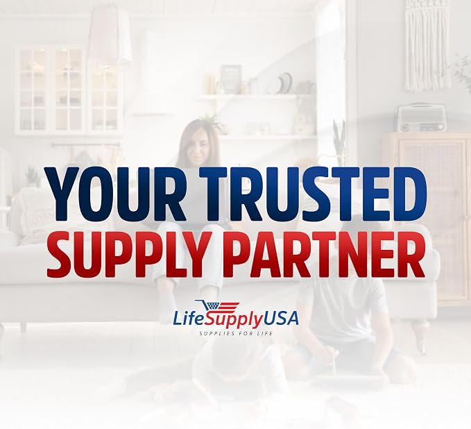 100ft Outdoor/Indoor Extension Cord 10/3 Gauge Ultra Heavy Duty 3 Prong SJTW, Waterproof, Flexible Cold-Resistant Long Power Cord,15A 125V 1875W, Orange by LifeSupplyUSA
