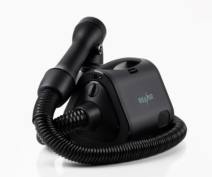 RevAir Reverse-Air Hair Dryer - Innovative Quick-Drying Hair Dryer for Curly, Wavy & Straight Hair - Revolutionary Reverse Blow Dryer -Hairdryer to Reduce Heat Damage & Styling Time