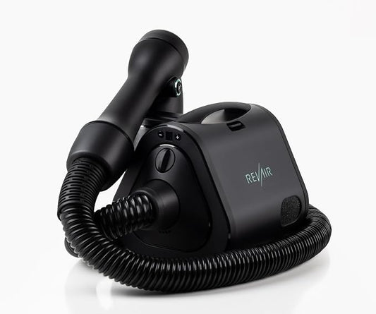 RevAir Reverse-Air Hair Dryer - Innovative Quick-Drying Hair Dryer for Curly, Wavy & Straight Hair - Revolutionary Reverse Blow Dryer -Hairdryer to Reduce Heat Damage & Styling Time