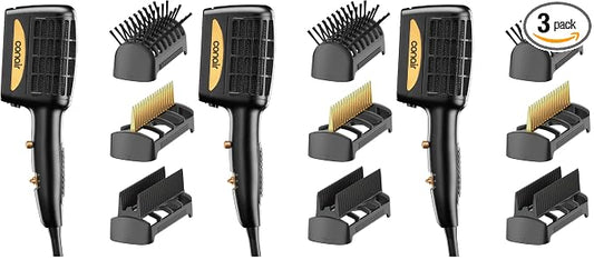 INFINITIPRO BY CONAIR 3-in-1 Styling Hair Dryer,1875W Hair Dryer and 3 Attachments,(Pack of 3)