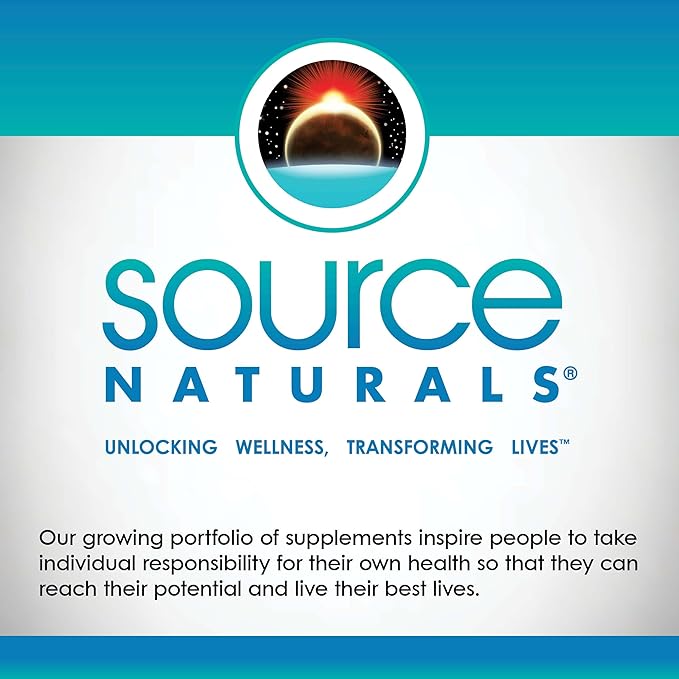 Source Naturals Vitamine D-3 1000 UI Soutient la Santé des Os et l'Immunité* - 100 Comprimés