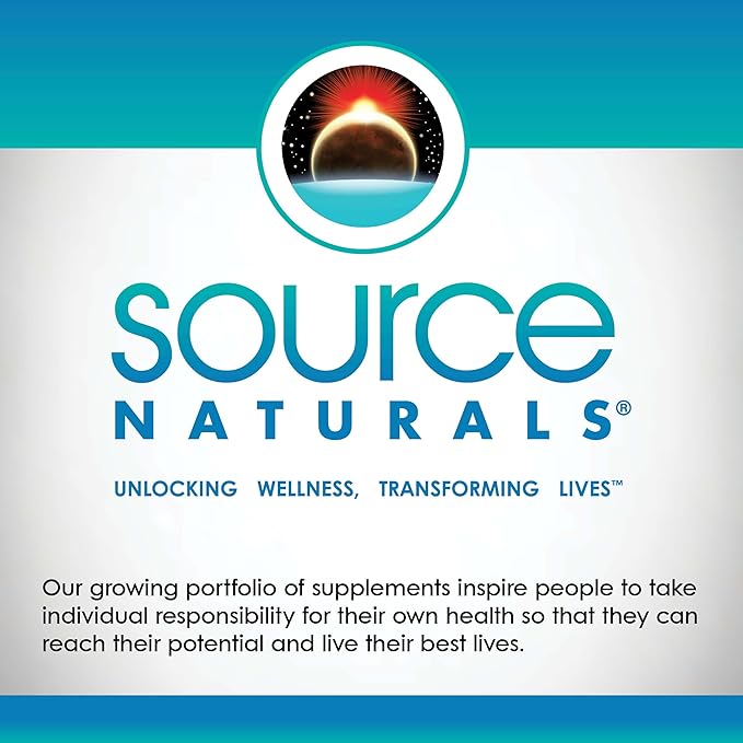 Source Naturals Pantothenic Acid 250 mg Vitamin B-5 Dietary Supplement - 100 Tablets