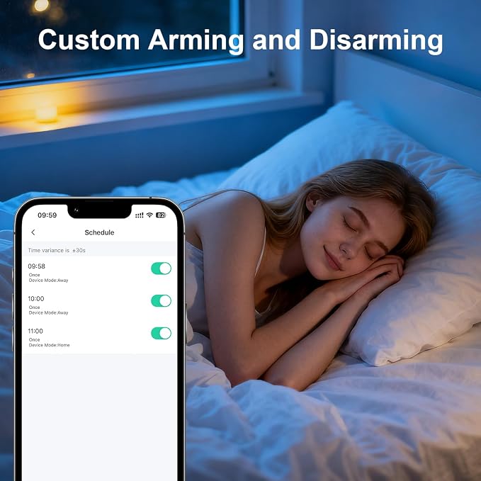 Alarm System for Home Security,12Pcs 4.3in Touch Screen Siren Hub with WiFi/4G Smart Alarm System Kit,Door Window Sensors,Motion Sensors,APP Control,Compatible with Alexa,No Monthly Fee