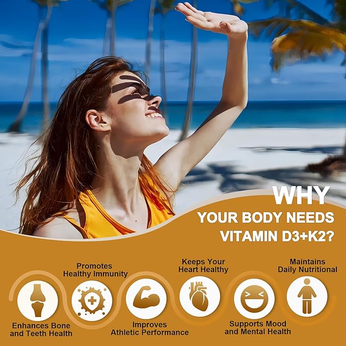 NATURE TARGET Pack Synergie Os & Cœur — Vitamine D3 K2 + Huile de poisson Triple Oméga 3-6-9 avec Calcium & Magnésium & Vitamine E, Soutien Quotidien Complet pour les Os, le Cœur, le Cerveau et la Santé Immunitaire