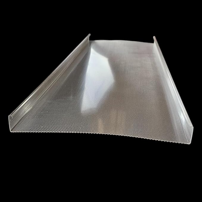 Wrap Around Replacement Light Cover | Clear Prismatic Acrylic | Designed for 2 or 4-light wrap-around fixture | SIZE: 47-7/8″ (Length) x 15-5/8″(Width) x 1-11/16" (Height)